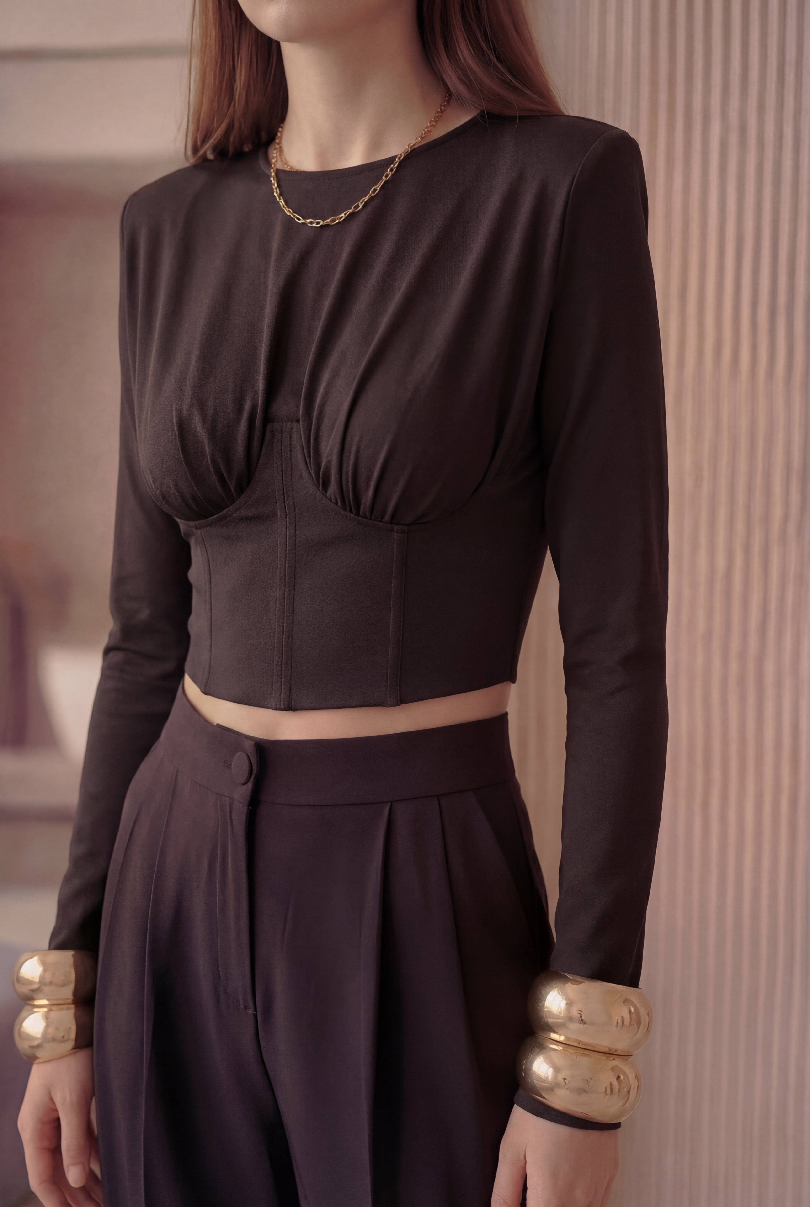 Corseted Top