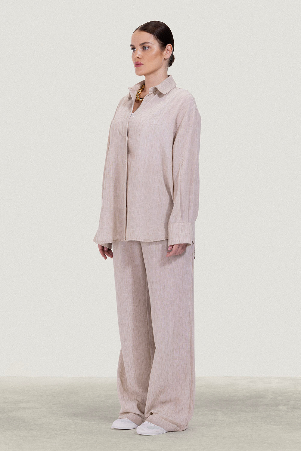 Oversized Linen Shirt