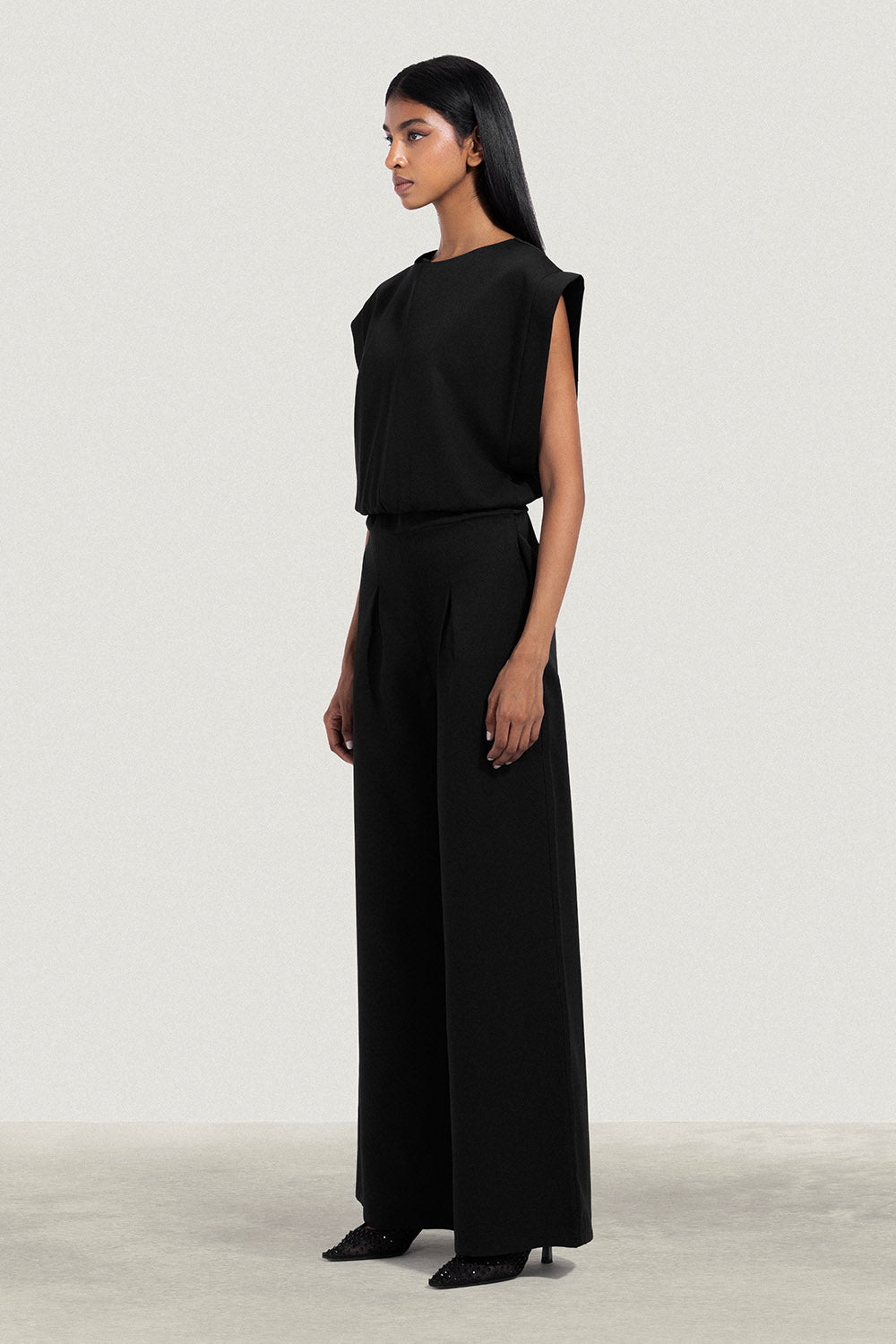 Sleeves Jumpsuit