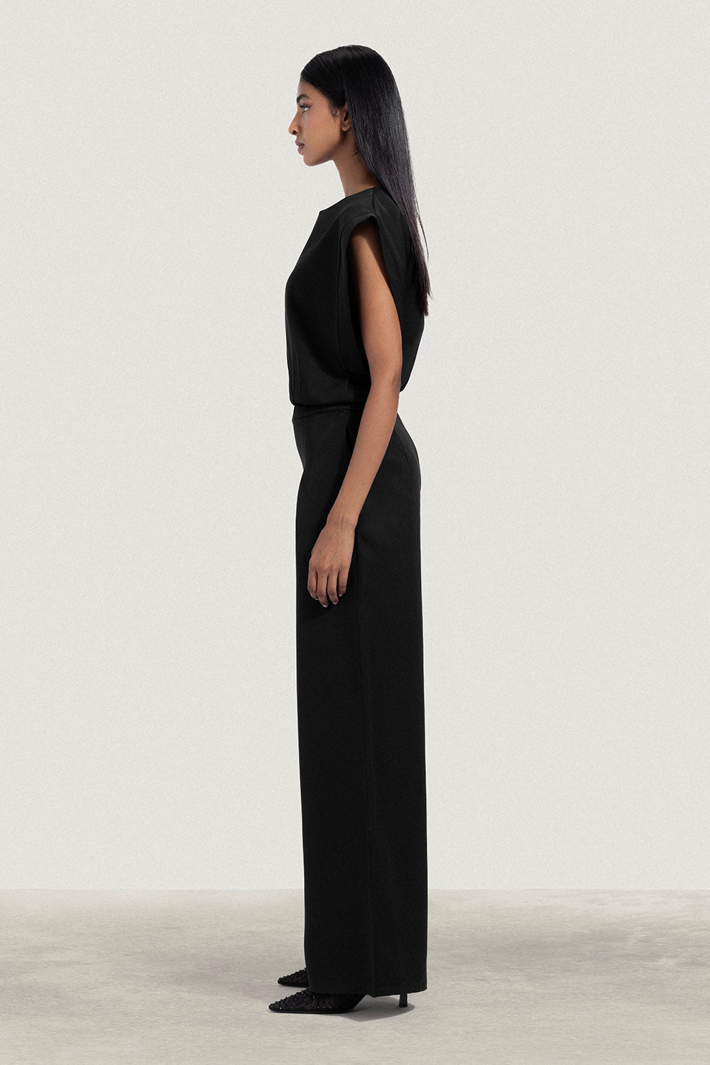 Sleeves Jumpsuit