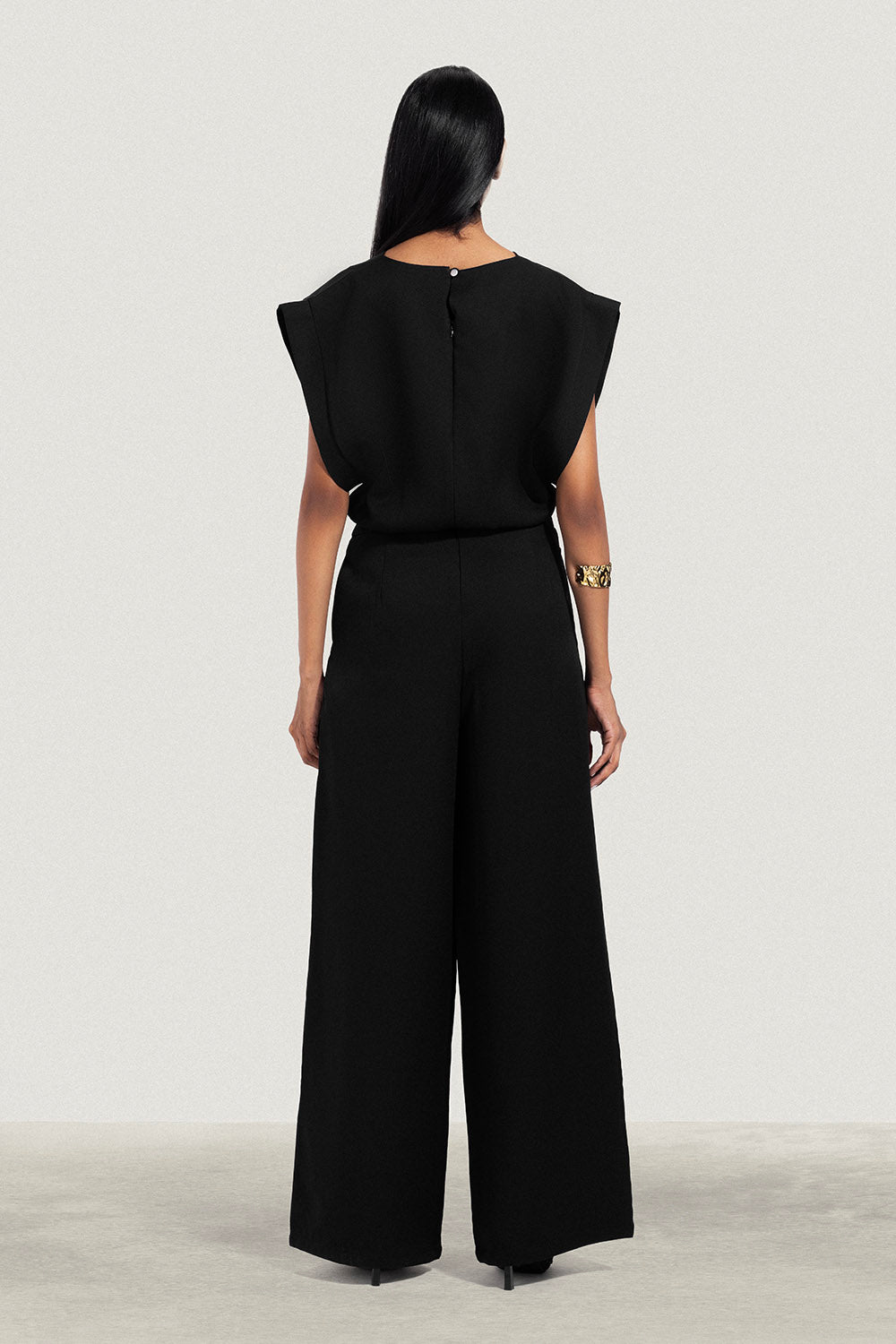 Sleeves Jumpsuit