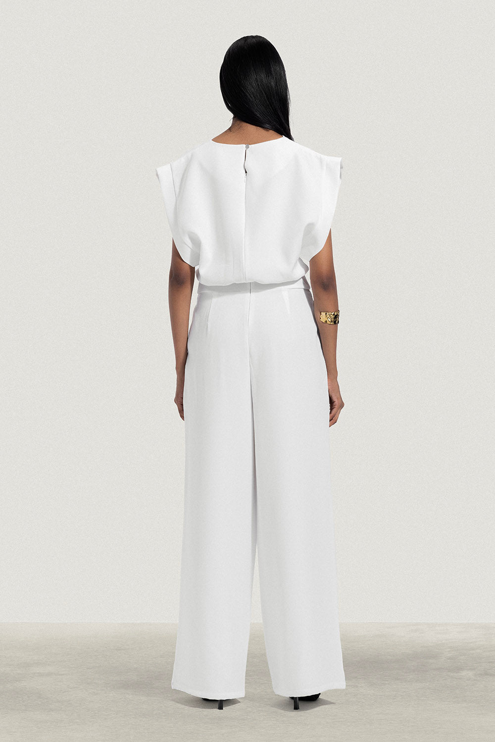 Sleeves Jumpsuit
