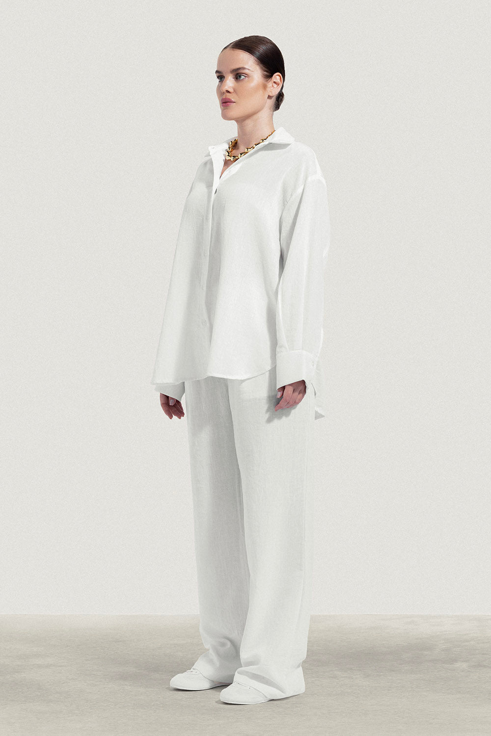 Oversized Linen Shirt