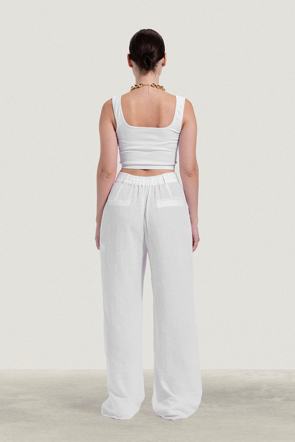 Tailored Linen Trousers