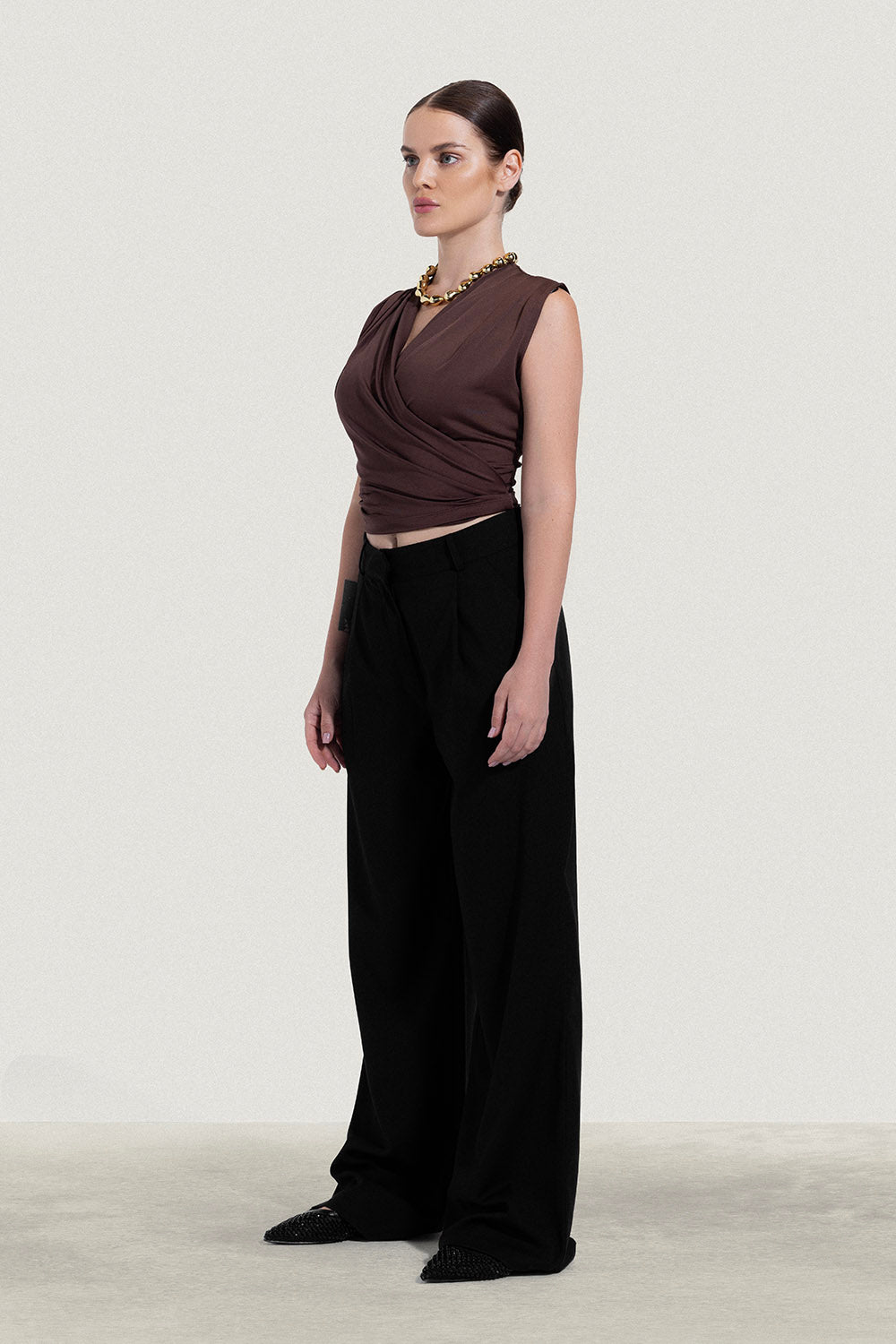One Pleat Trousers