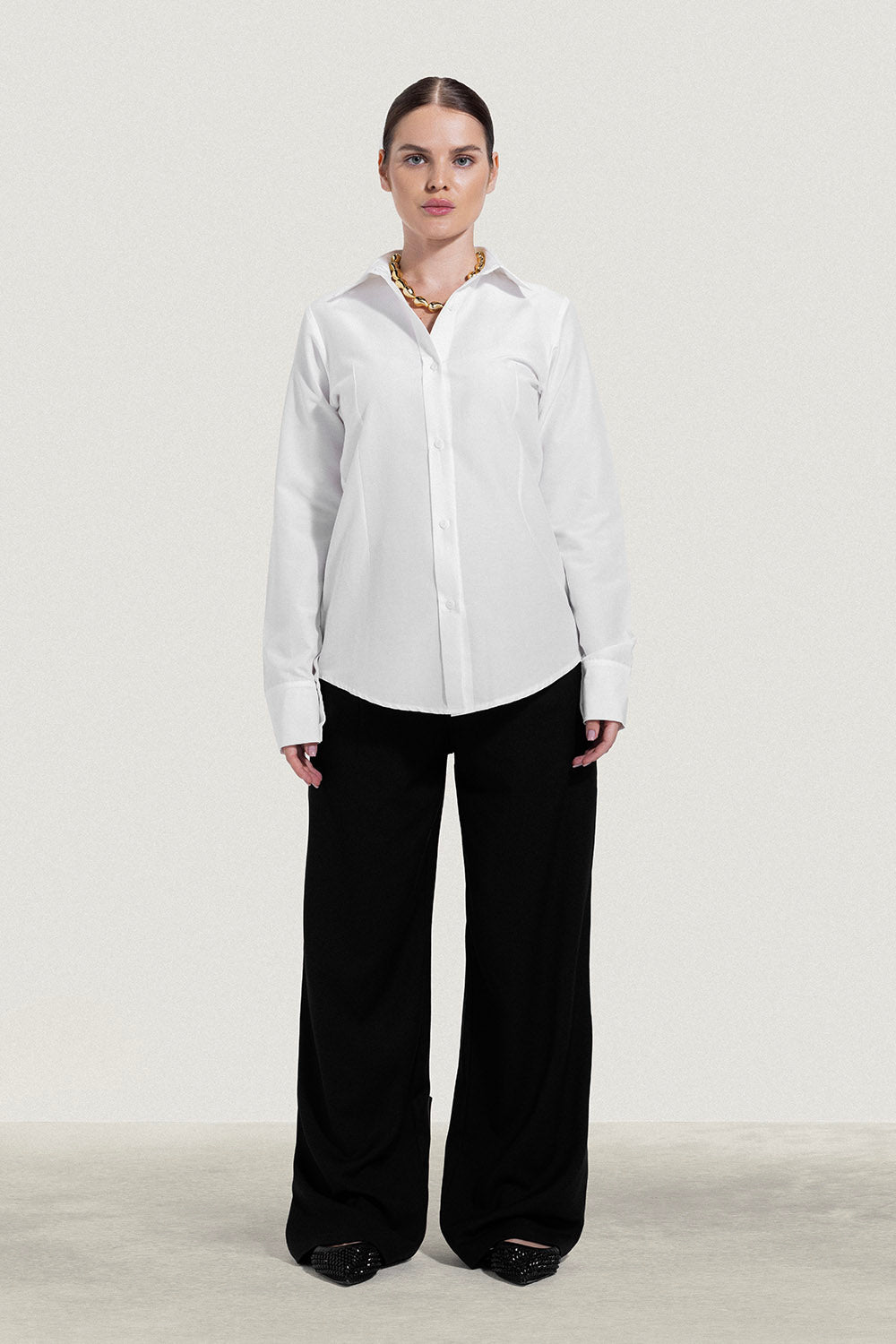 Regular Fit White Shirt